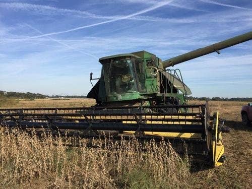 1990 Used John Deere 9600 Combine parts.