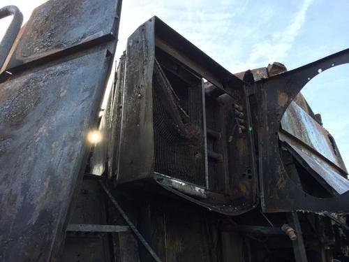 1990 Used John Deere 9600 Combine parts.