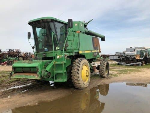 Used John Deere 9600 Combine parts.