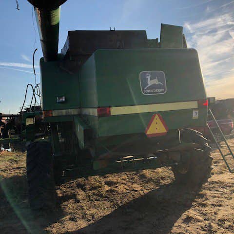 Used John Deere 9600 Combine parts.