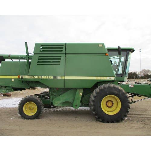 1991 Used John Deere 9600 Combine parts.