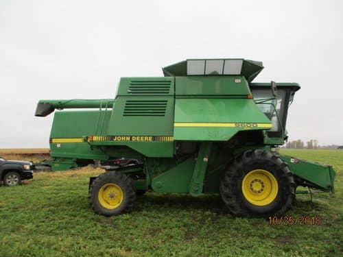 Used John Deere 9600 Combine parts.