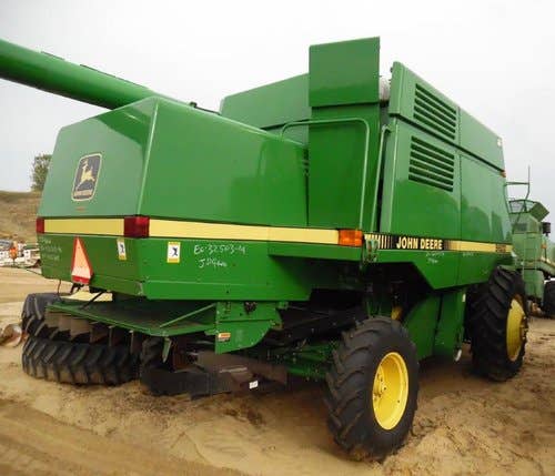 Used John Deere 9600 Combine parts.