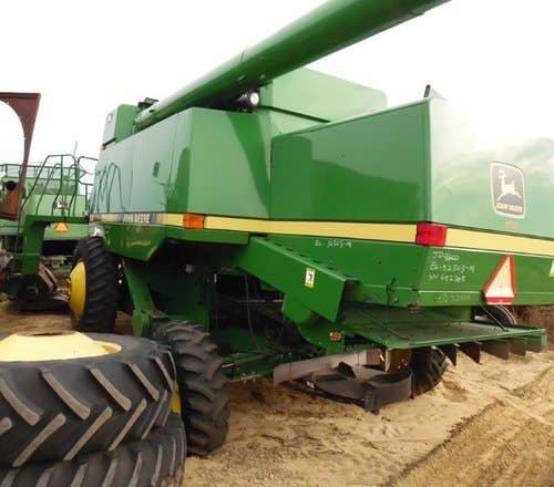Used John Deere 9600 Combine parts.