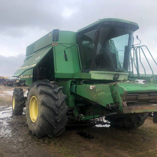Used John Deere 9600 Combine parts.