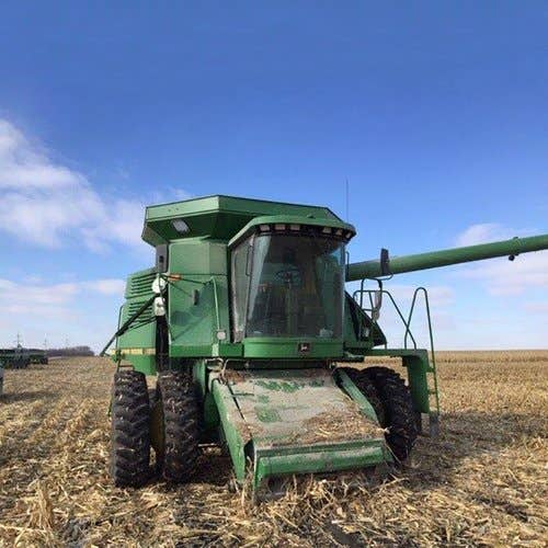 1997 Used John Deere 9600 Combine parts.