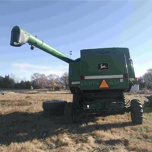 Used John Deere 9600 Combine parts.