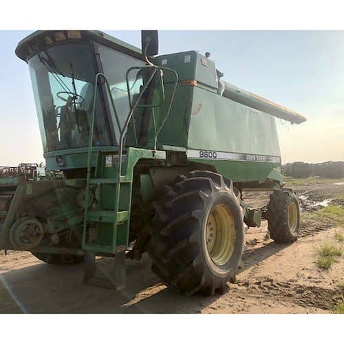 Used John Deere 9600 Combine parts.