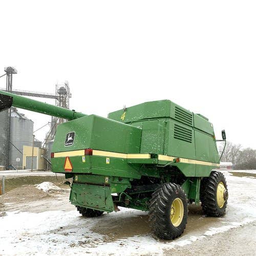 Used John Deere 9600 Combine parts.