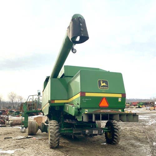 Used John Deere 9600 Combine parts.
