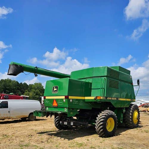 Used John Deere 9600 Combine parts.