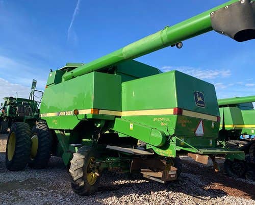 Used John Deere 9600 Combine parts.