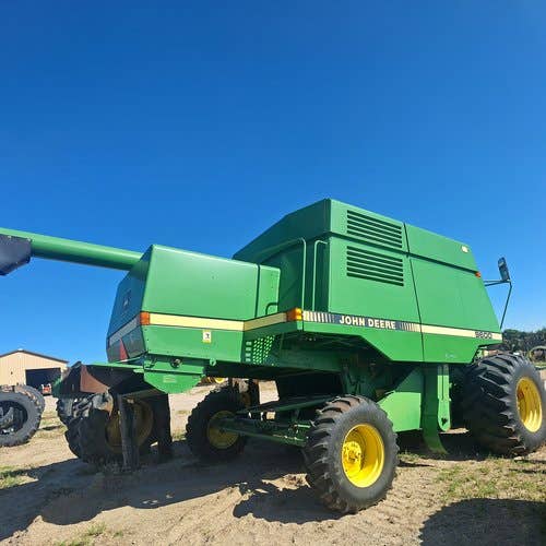 Used John Deere 9600 Combine parts.