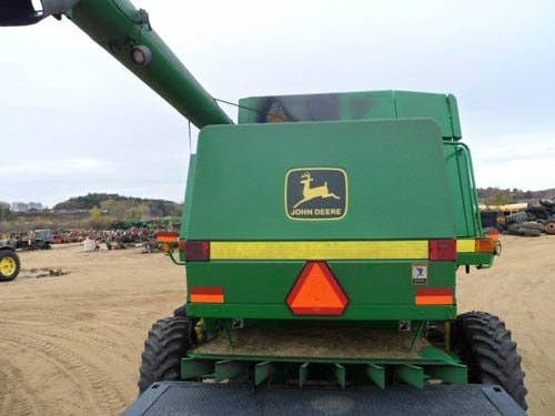 1998 Used John Deere 9610 Combine parts.