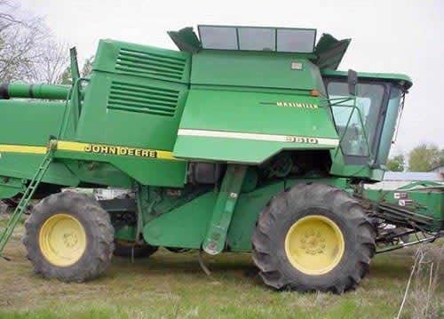 1998 Used John Deere 9610 Combine parts.
