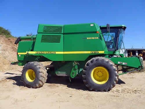 1998 Used John Deere 9610 Combine parts.
