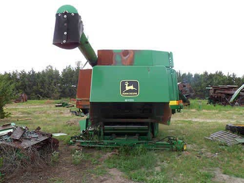 Used John Deere 9610 Combine parts.
