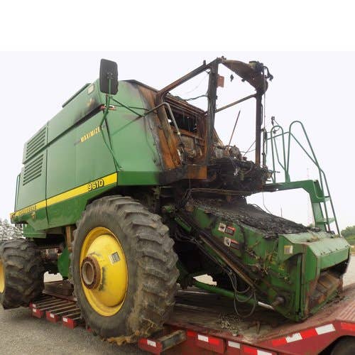1999 Used John Deere 9610 Combine parts.