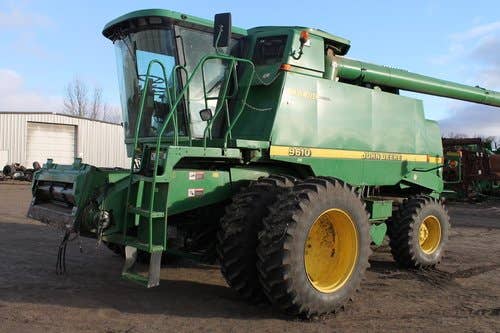1999 Used John Deere 9610 Combine parts.