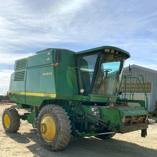 Used John Deere 9610 Combine parts.
