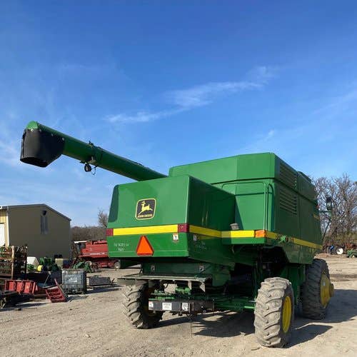 Used John Deere 9610 Combine parts.