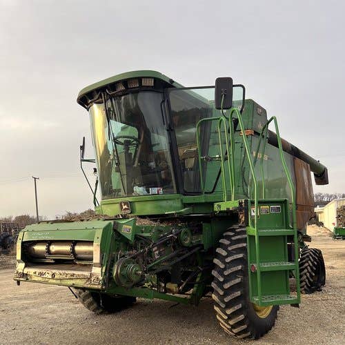 Used John Deere 9610 Combine parts.
