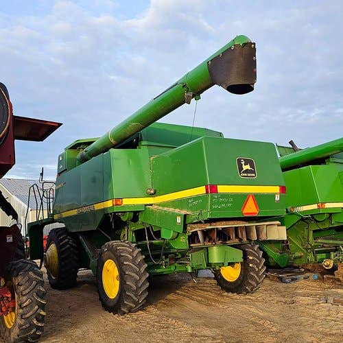 Used John Deere 9610 Combine parts.