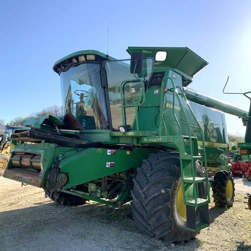 Used John Deere 9610 Combine parts.