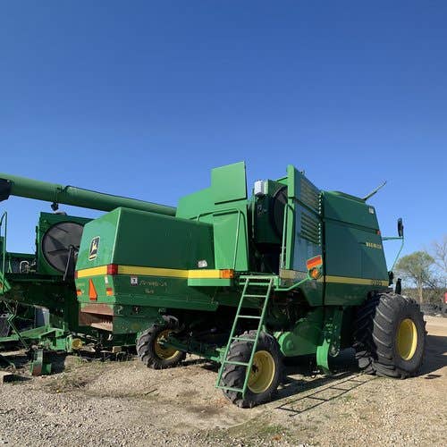Used John Deere 9610 Combine parts.