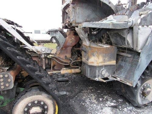 2016 Used John Deere 9620RX Tractor parts.