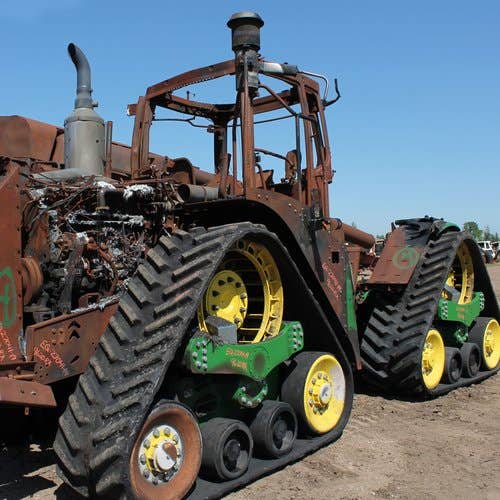2016 Used John Deere 9620RX Tractor parts.