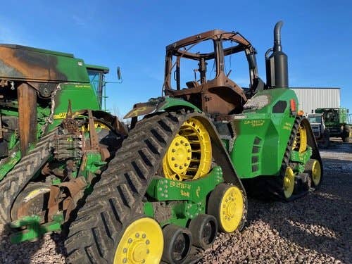 Used John Deere 9620RX Tractor parts.