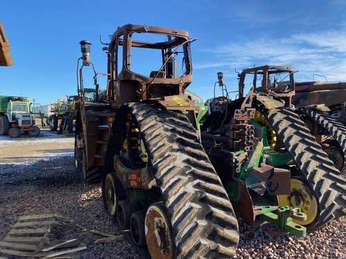 Used John Deere 9620RX Tractor parts.
