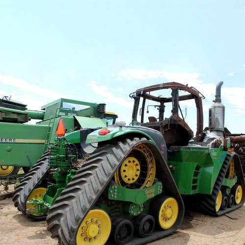 Used John Deere 9620RX Tractor parts.