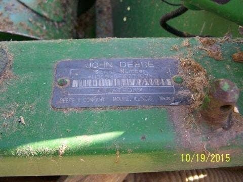 2002 Used John Deere 9650 Combine parts.