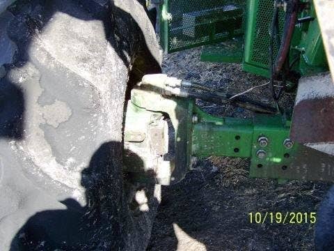2002 Used John Deere 9650 Combine parts.