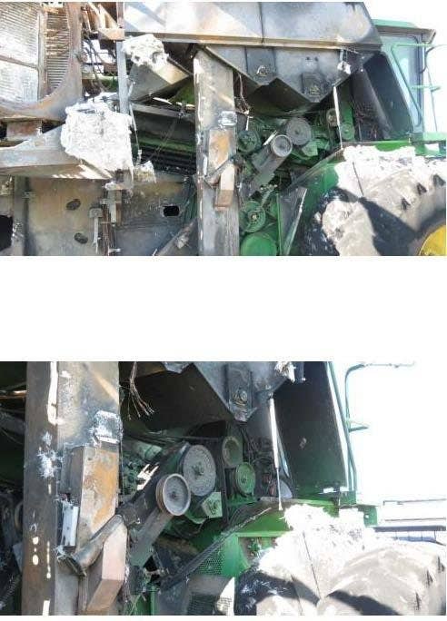 2002 Used John Deere 9650 Combine parts.