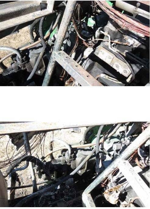 2002 Used John Deere 9650 Combine parts.