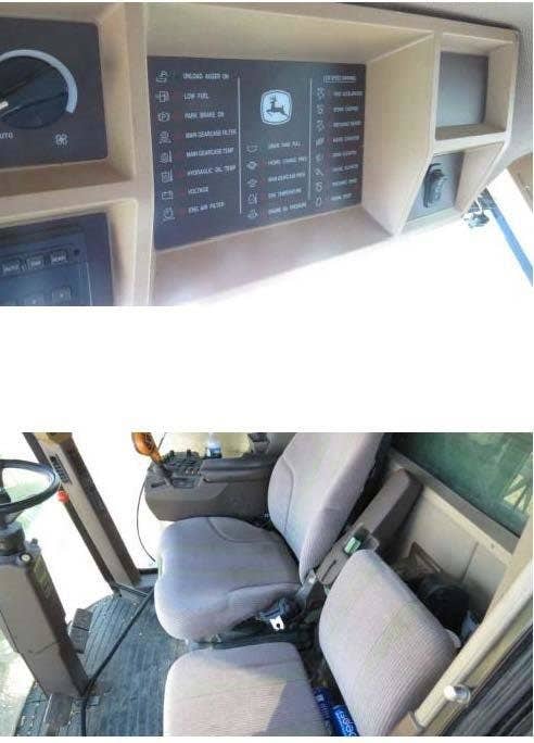 2002 Used John Deere 9650 Combine parts.
