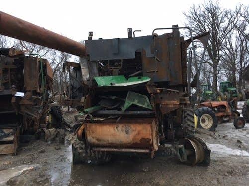 2002 Used John Deere 9650 Combine parts.