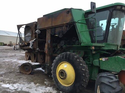 2002 Used John Deere 9650 Combine parts.