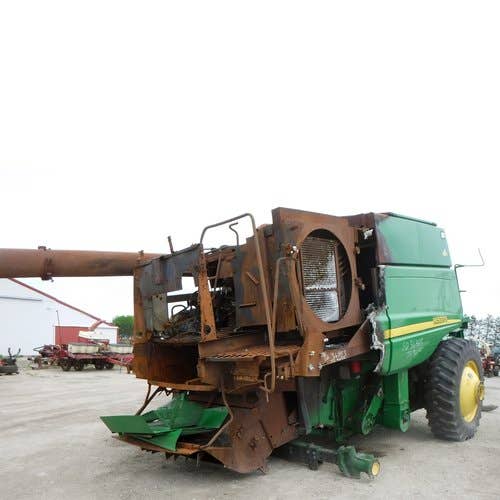 2002 Used John Deere 9650 Combine parts.
