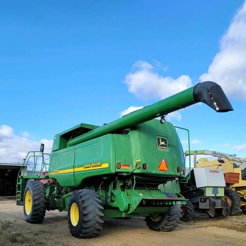 2000 Used John Deere 9650 Combine parts.