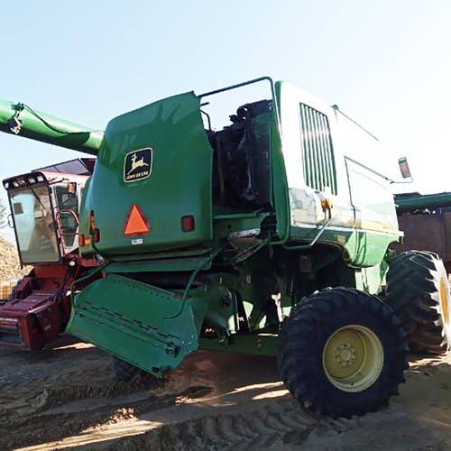 2001 Used John Deere 9650 Combine parts.