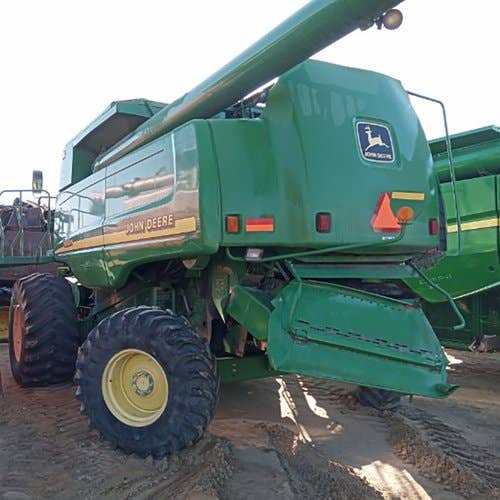 2001 Used John Deere 9650 Combine parts.