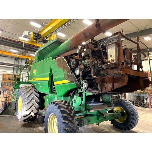 Used John Deere 9650sts Combine parts.