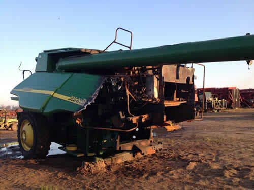 2005 Used John Deere 9660 Combine parts.