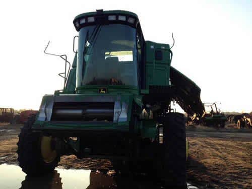 2005 Used John Deere 9660 Combine parts.