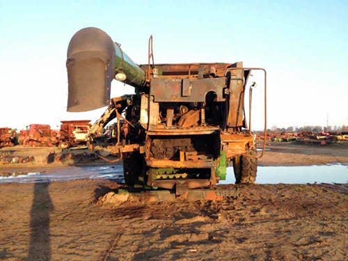 2005 Used John Deere 9660 Combine parts.