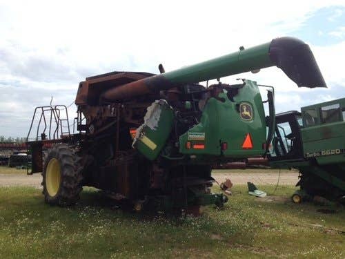 2004 Used John Deere 9660 Combine parts.